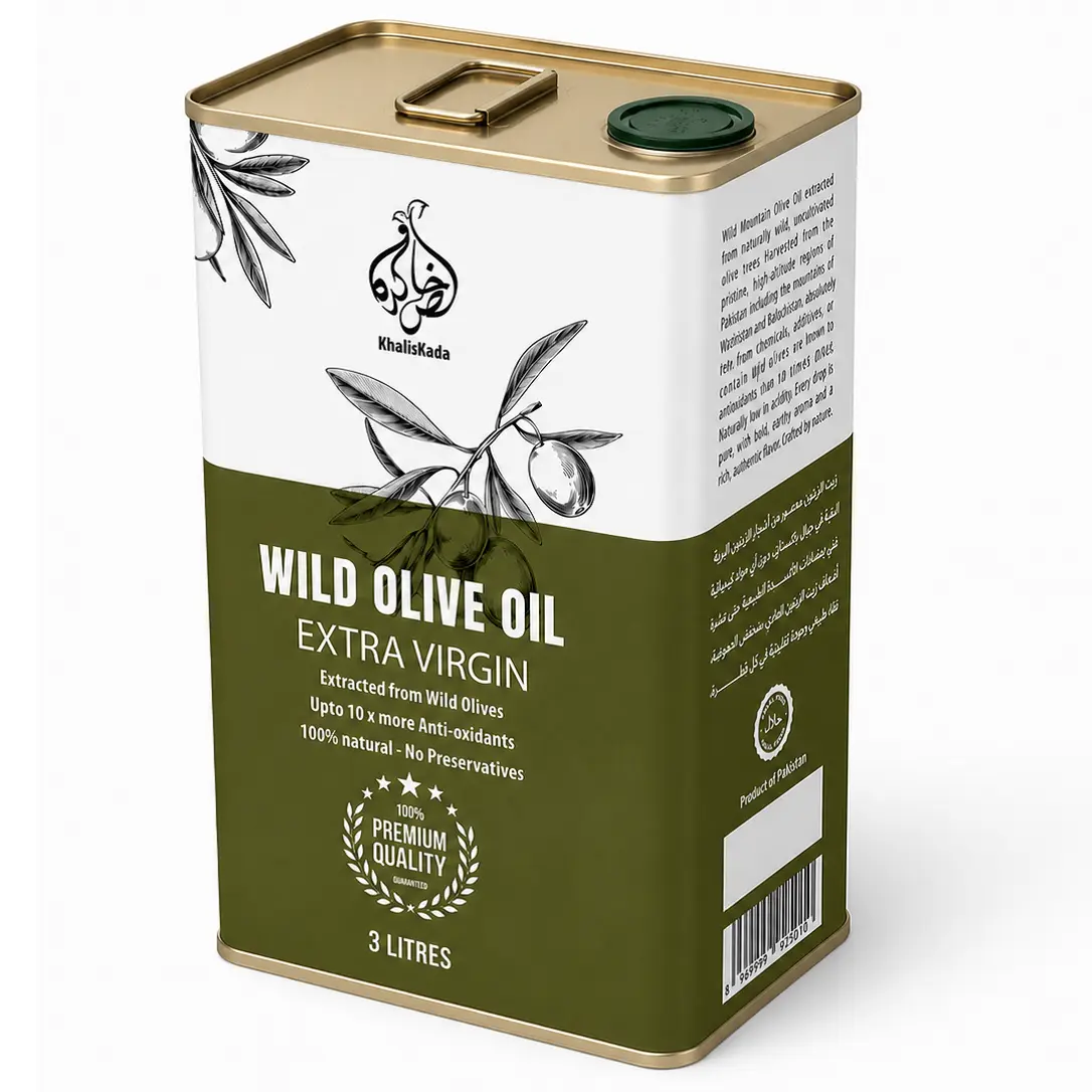 Extra Virgin Wild Olive Oil 3 litres